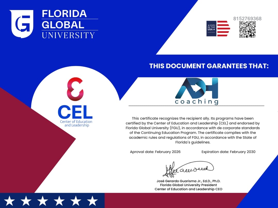 Certificado de Aval - Florida Global University - Vigencia 2026-2030